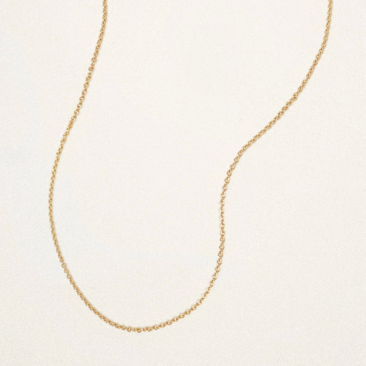 1.6mm Cable Chain in 18K Gold