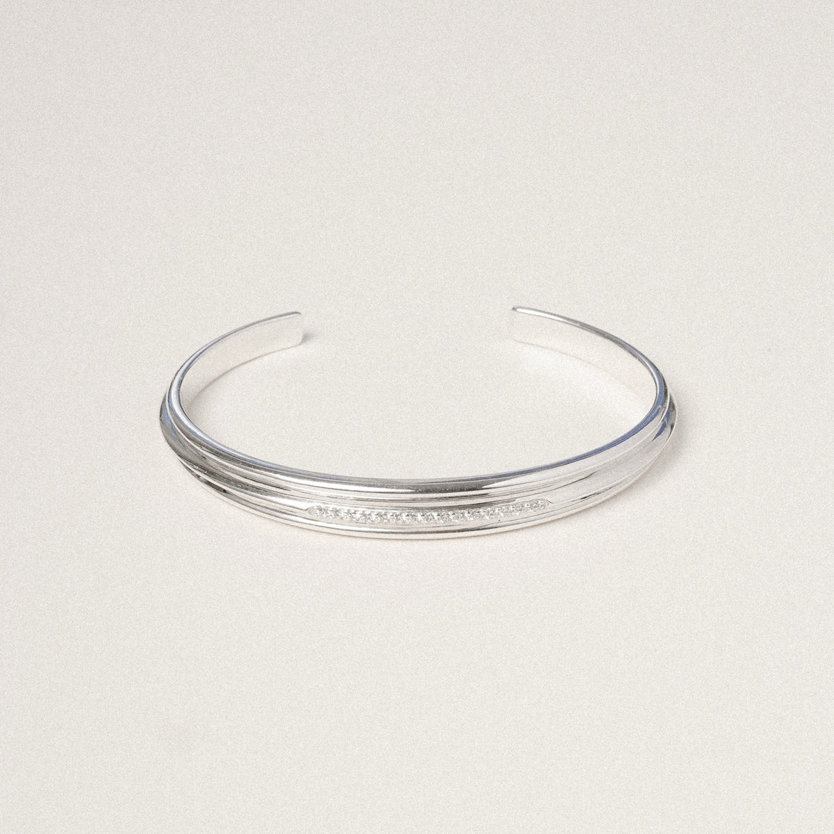 Flourish Cuff Bracelet in Sterling Silver