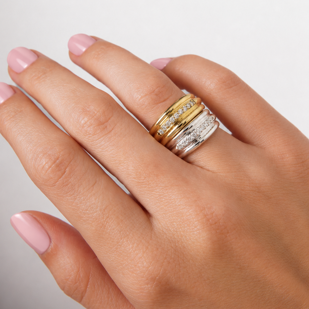 Flourish Ring in Sterling Silver
