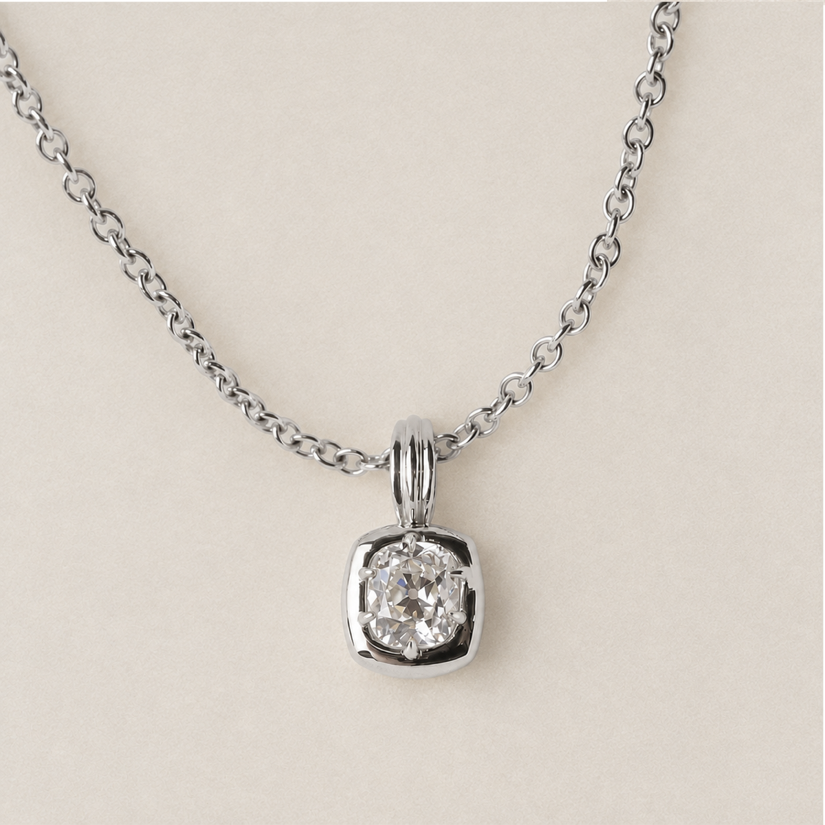 2.3mm Cable Chain in 18K Gold