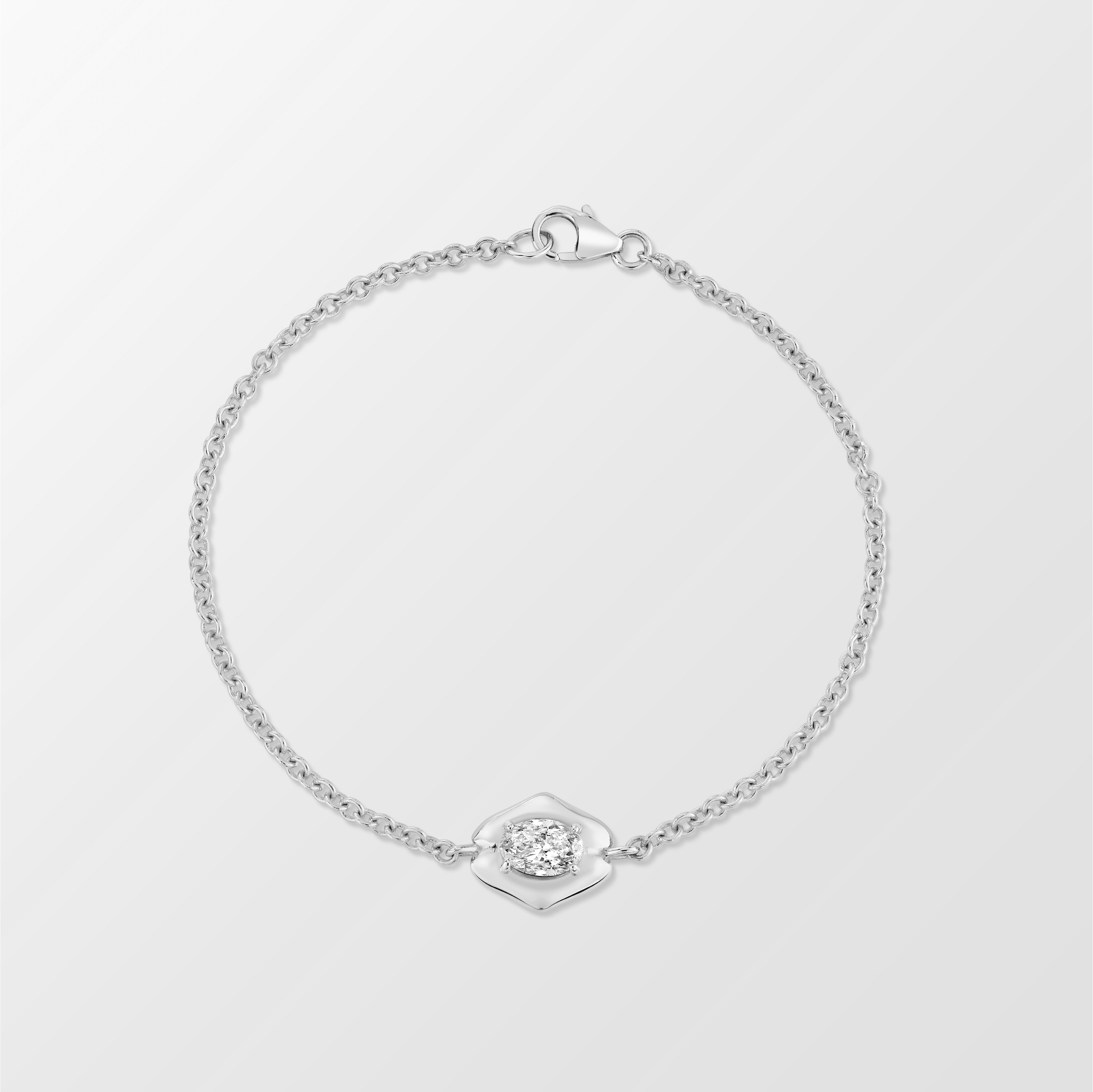 Quatreharp Diamond Bracelet in 18K Gold