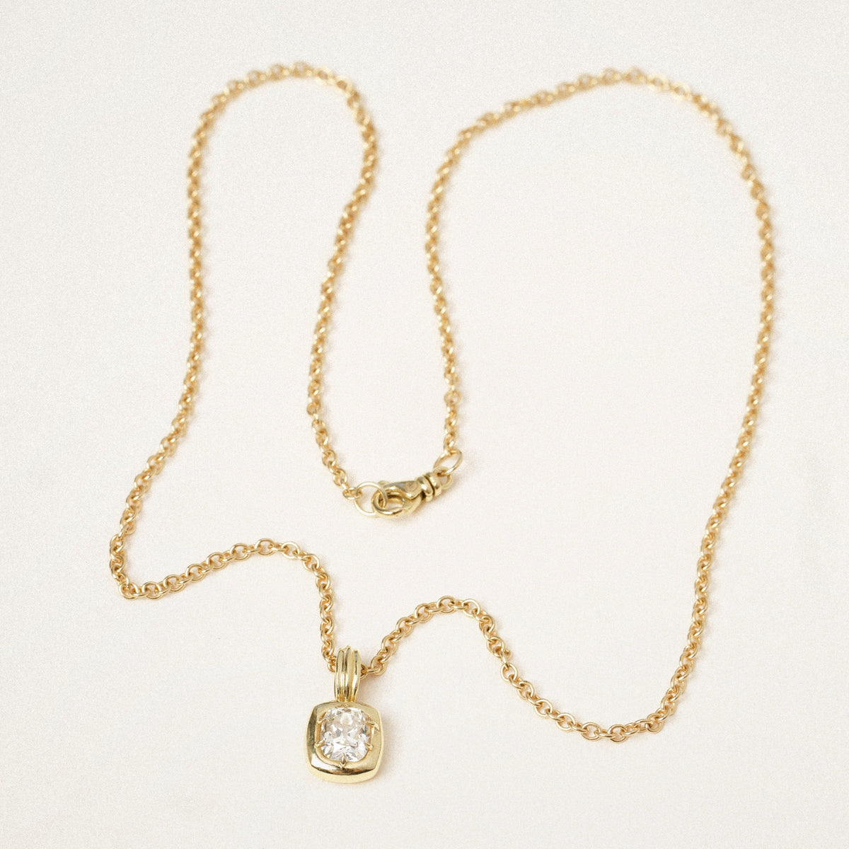 2.3mm Cable Chain in 18K Gold