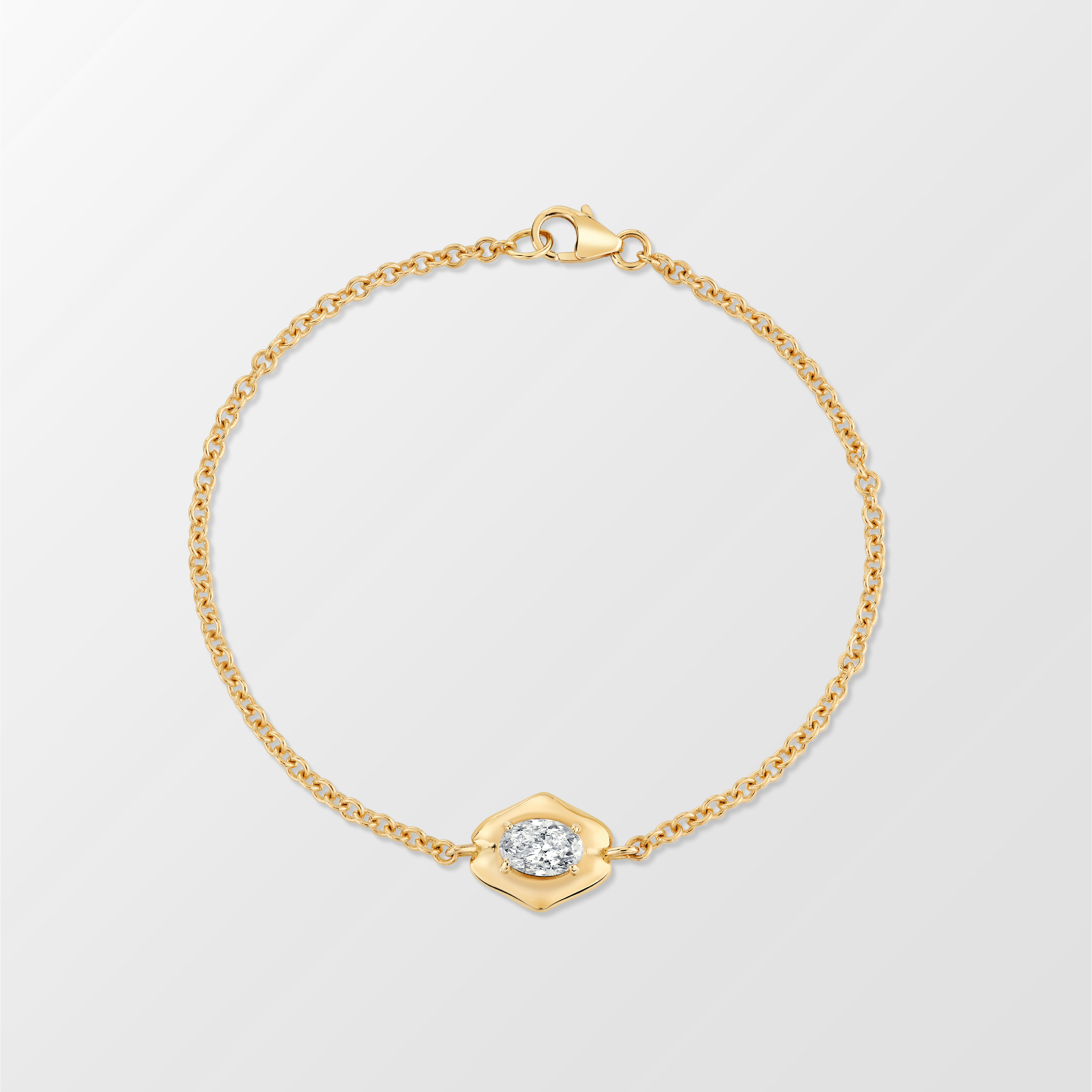 Quatreharp Diamond Bracelet in 18K Gold