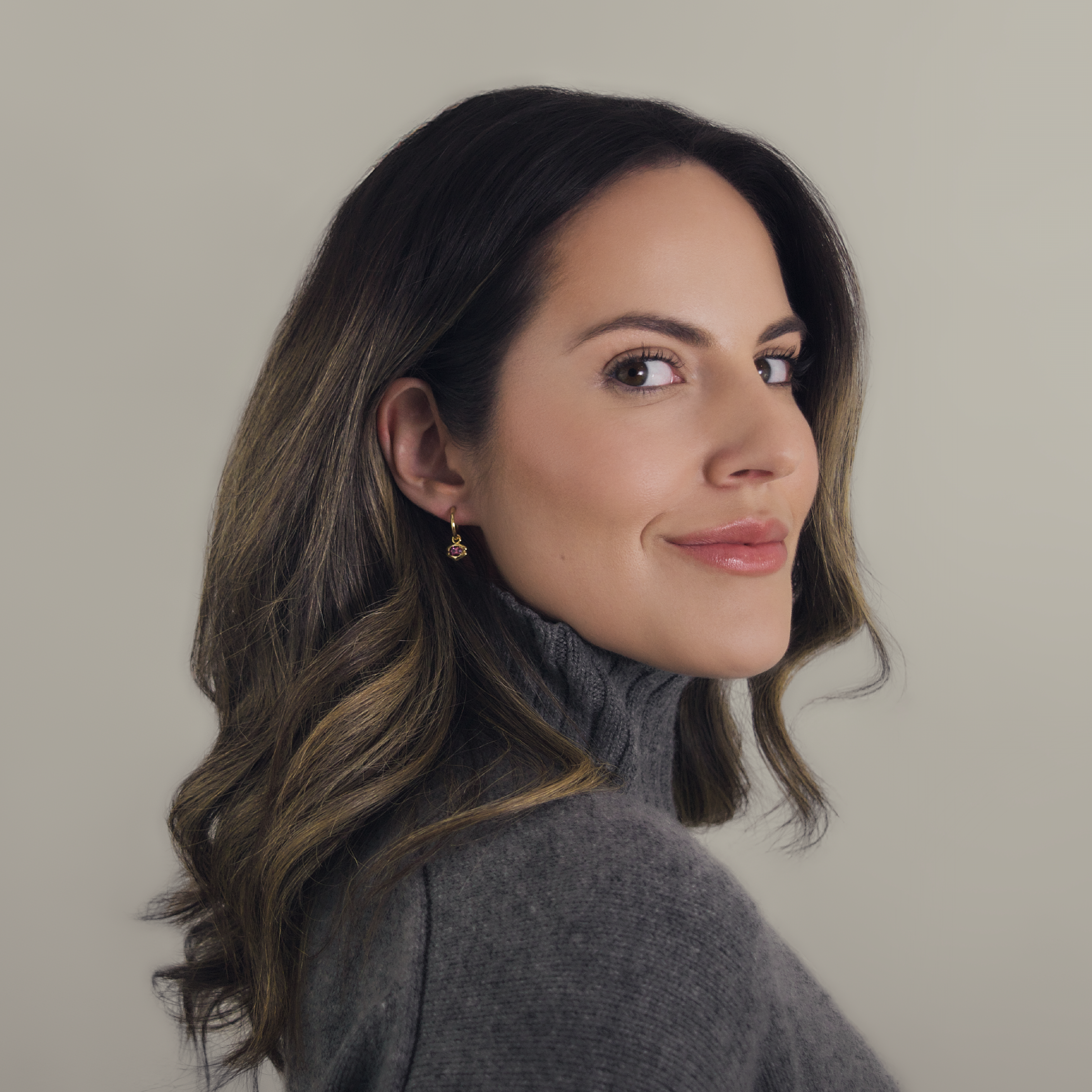 Quatreharp Gemstone Drop Earrings in 18K Gold